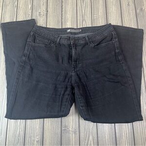 Levi's Mid Rise Skinny Black Jeans Size 12